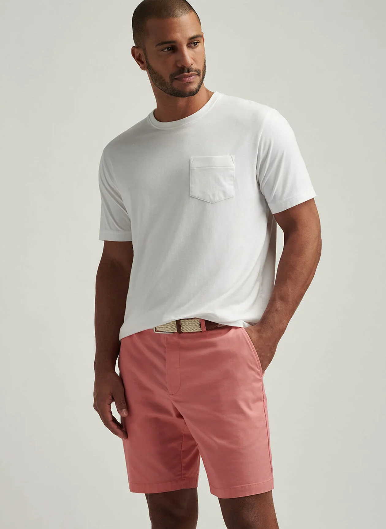 Crown Comfort Short-Sleeve Pocket Tee by Peter Millar- Two Colors - Image 3