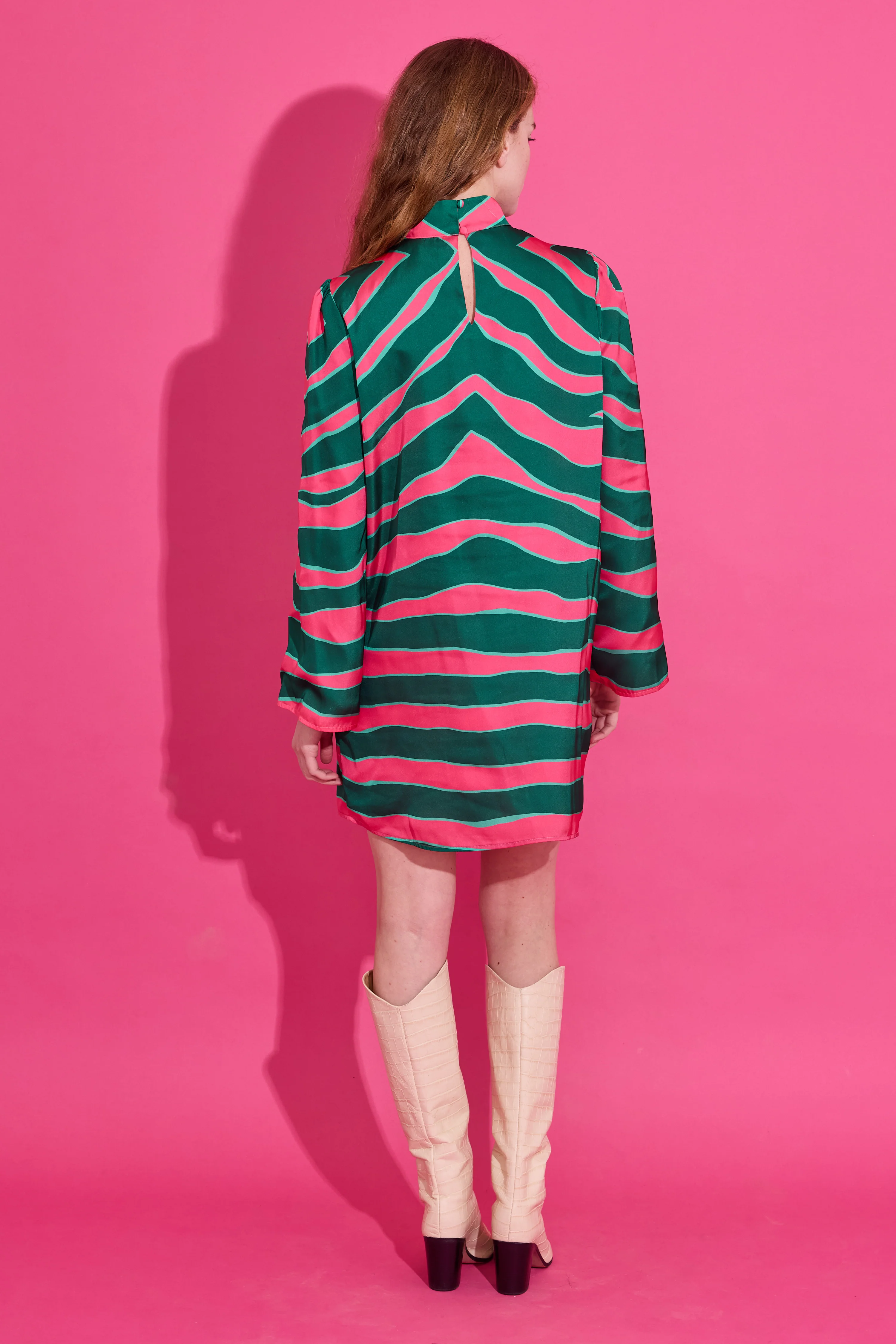 Emery Dress - Ziggy Palm - Image 4
