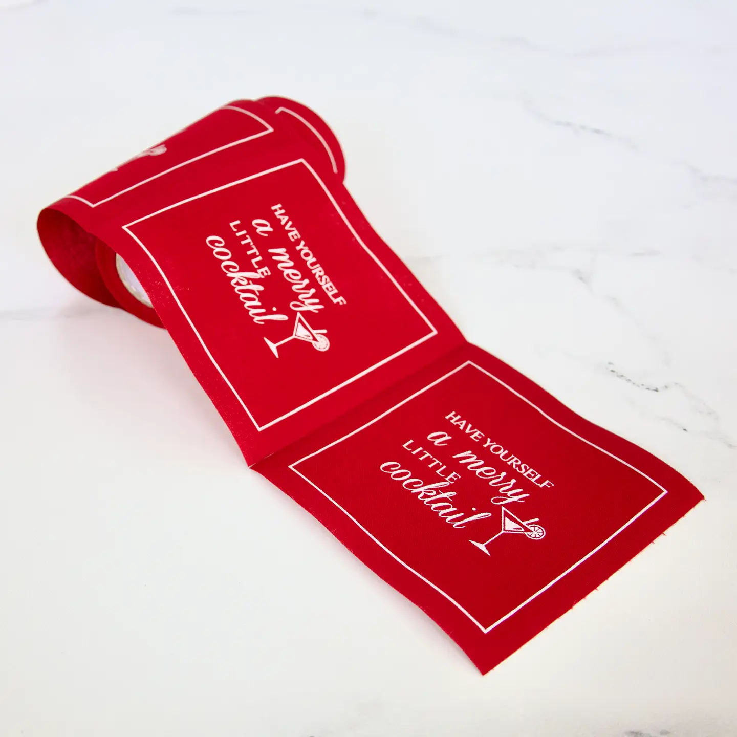Have Yourself A Merry Little Cocktail - Cocktail Napkin Roll - Image 6