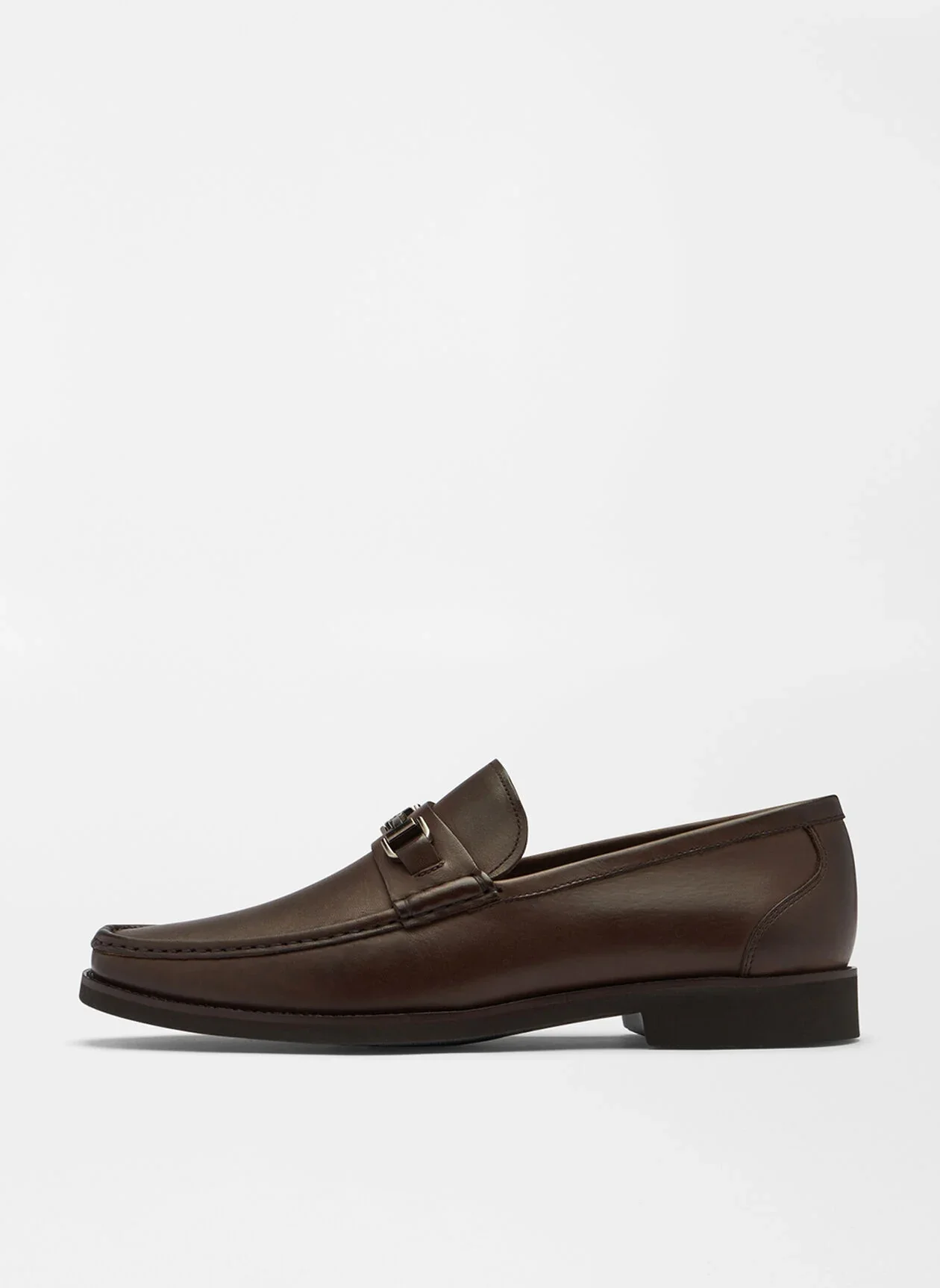 Leather Bit Loafer by Peter Millar - Brown - Image 4