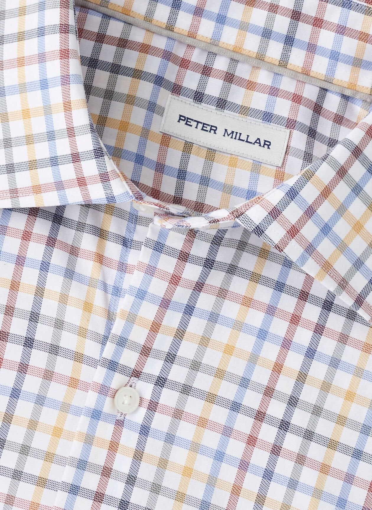 North Coast Crown Lite Cotton-Stretch Sport Shirt by Peter Millar - Evening Tide - Image 2
