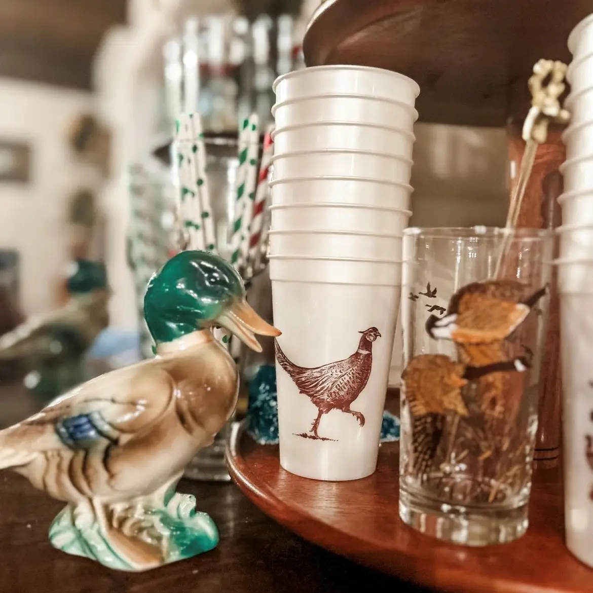 Pheasant Pearlized Cup- 16 oz - Image 2