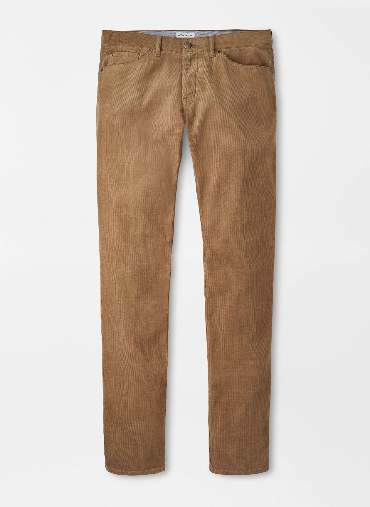 Superior Soft Corduroy Five-Pocket Pant- Khaki - Image 3